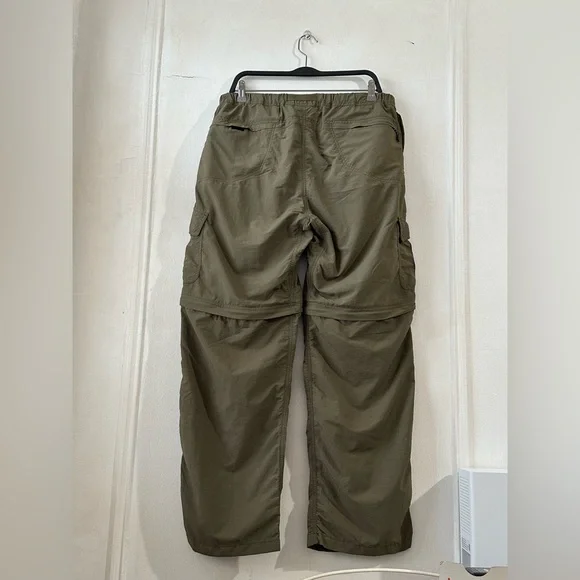 Men's Gramicci Convertible Micro Ripstop Pants - Army Green